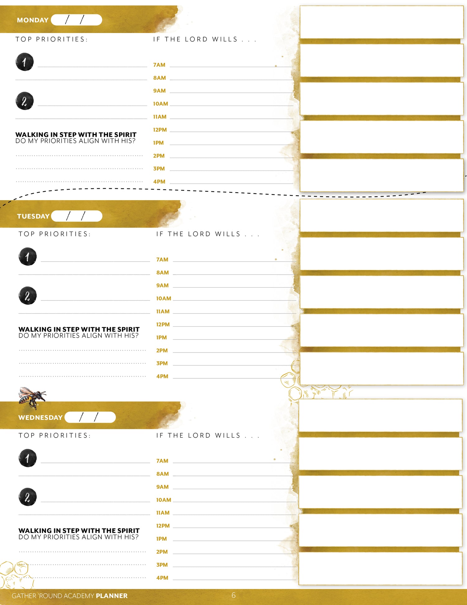 Six Week Unit Student Planner (Printed Book)
