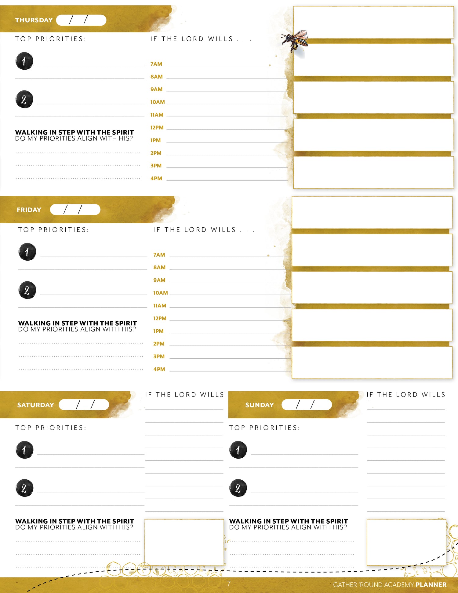 Six Week Unit Student Planner (Printed Book)