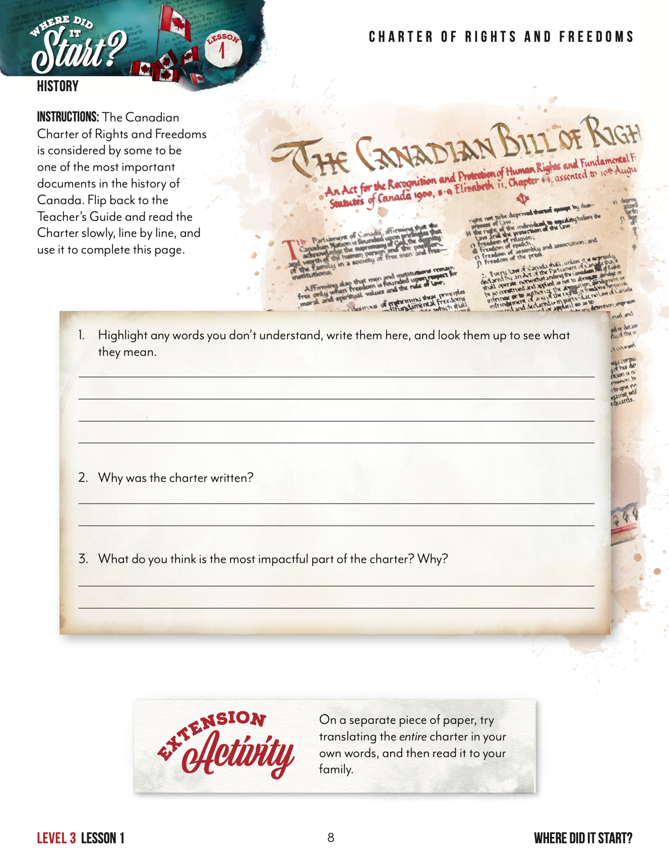 Canada Day Unit (Printed Books)