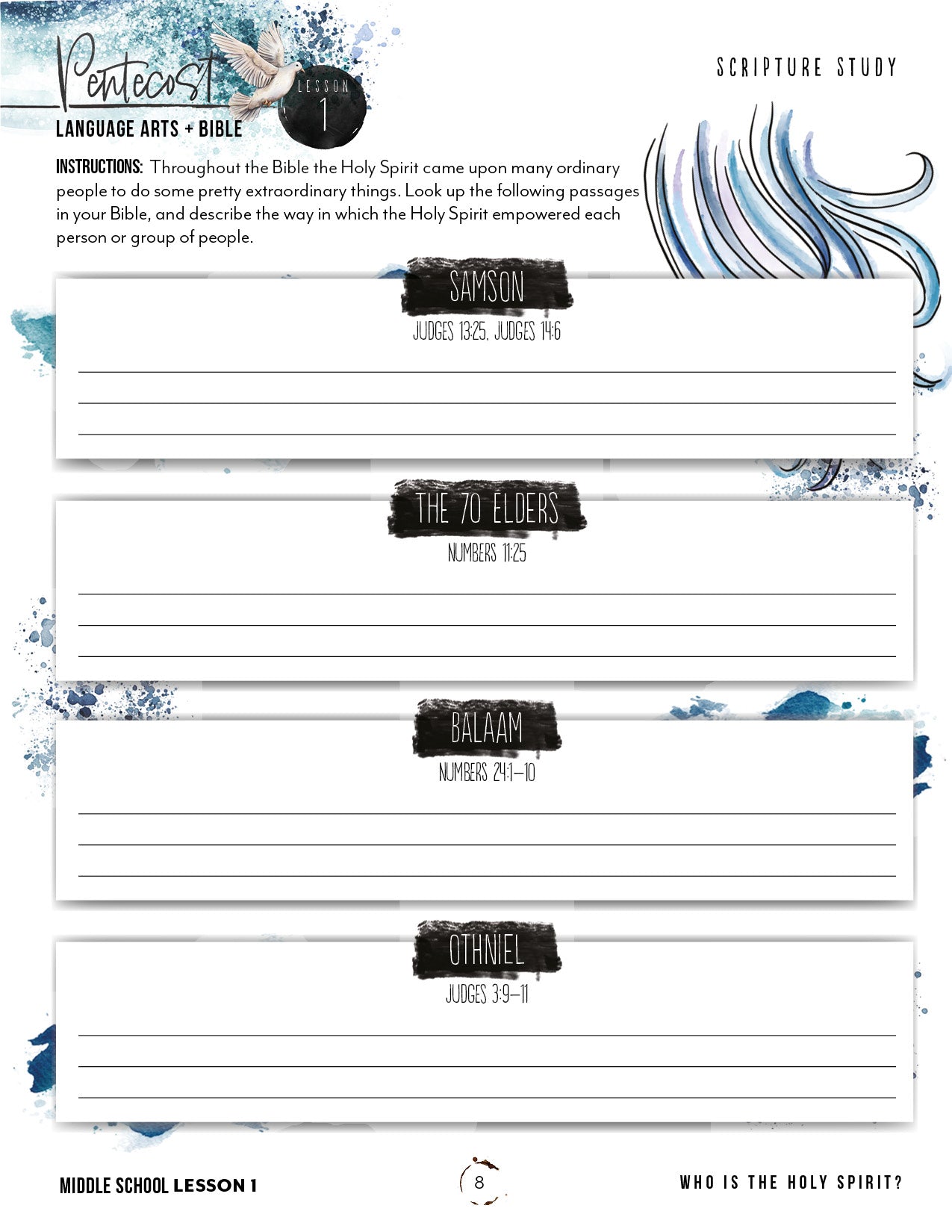 Pentecost Unit (Printed Books)