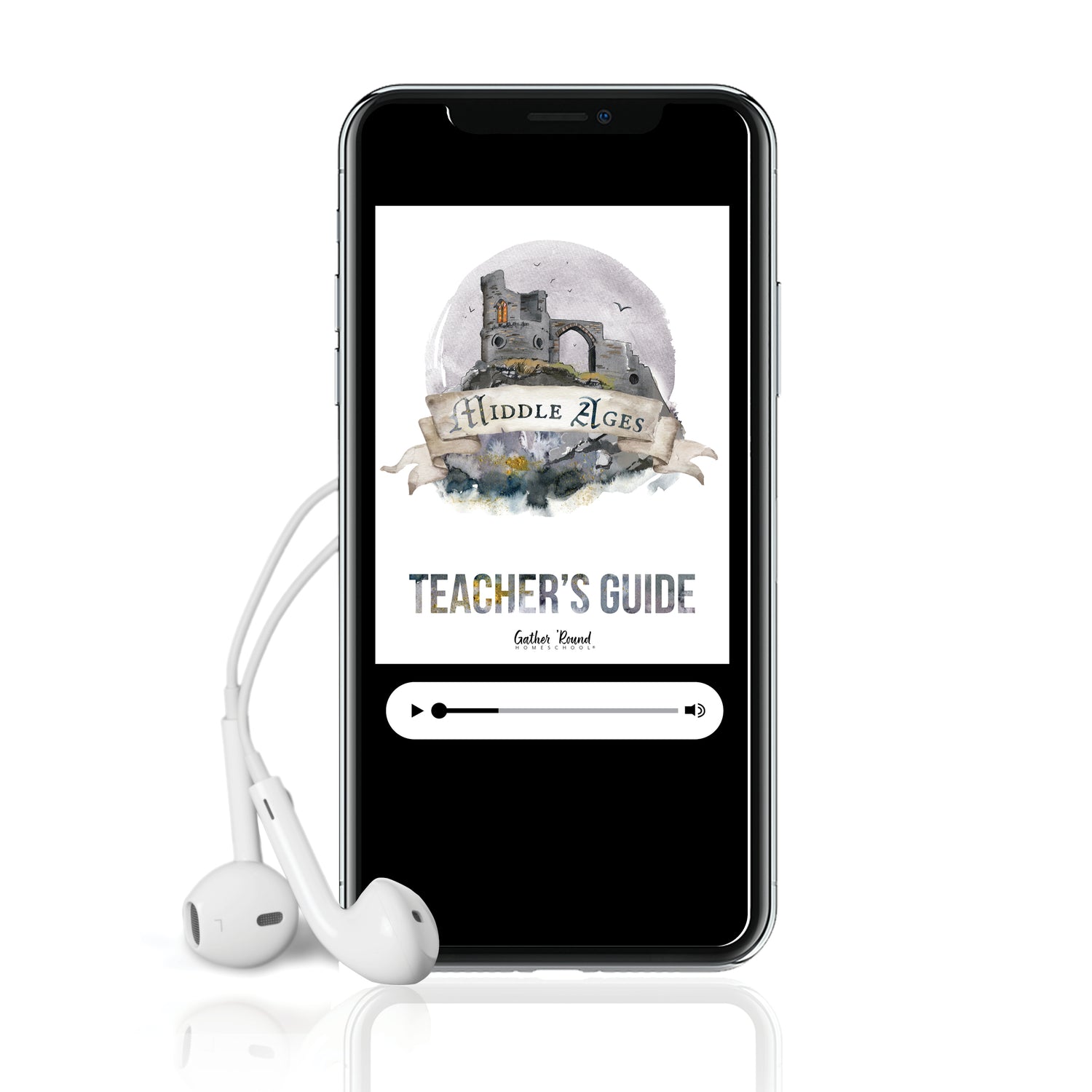 Middle Ages homeschool unit study digital teacher's guide MP3