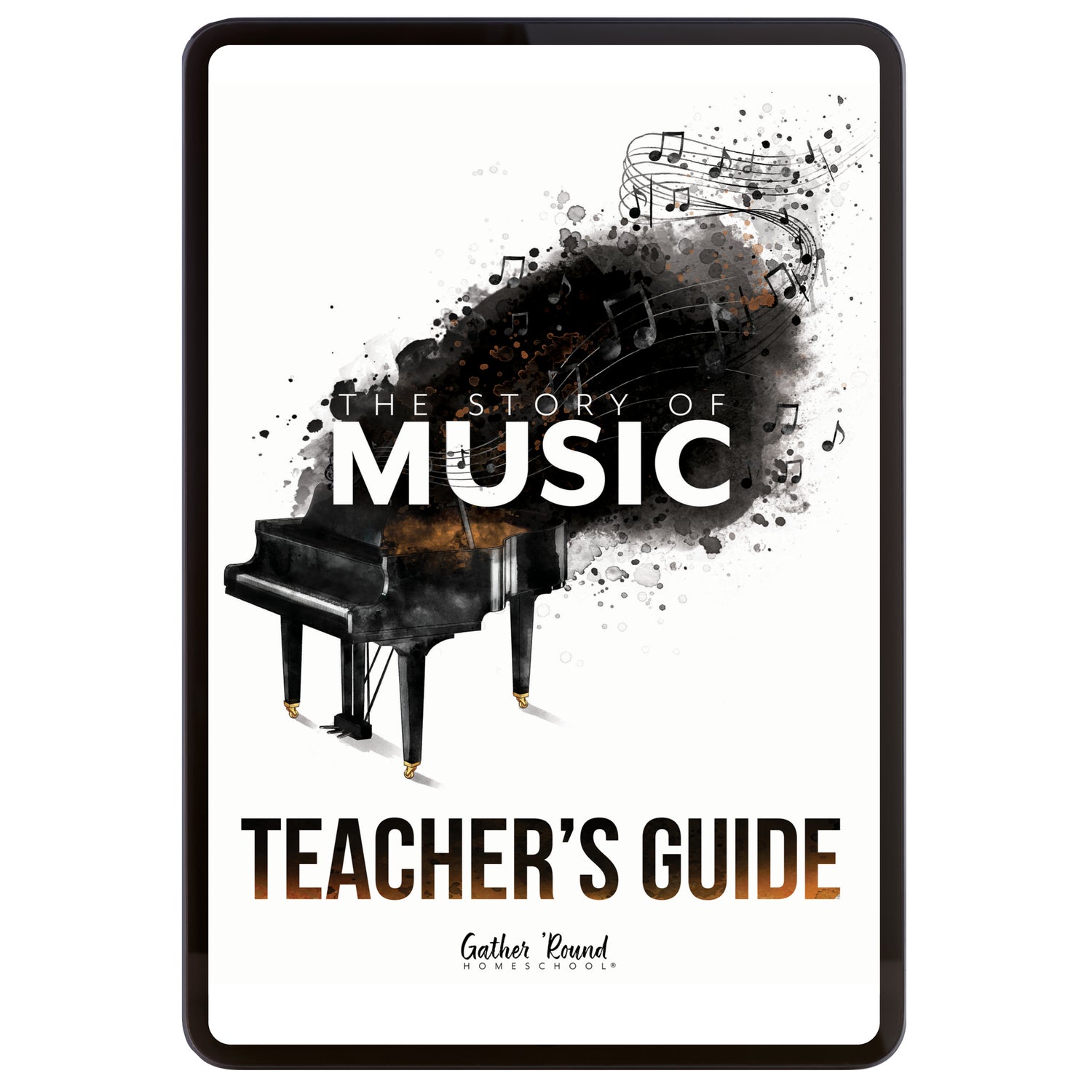 Music homeschool unit study digital teacher guide