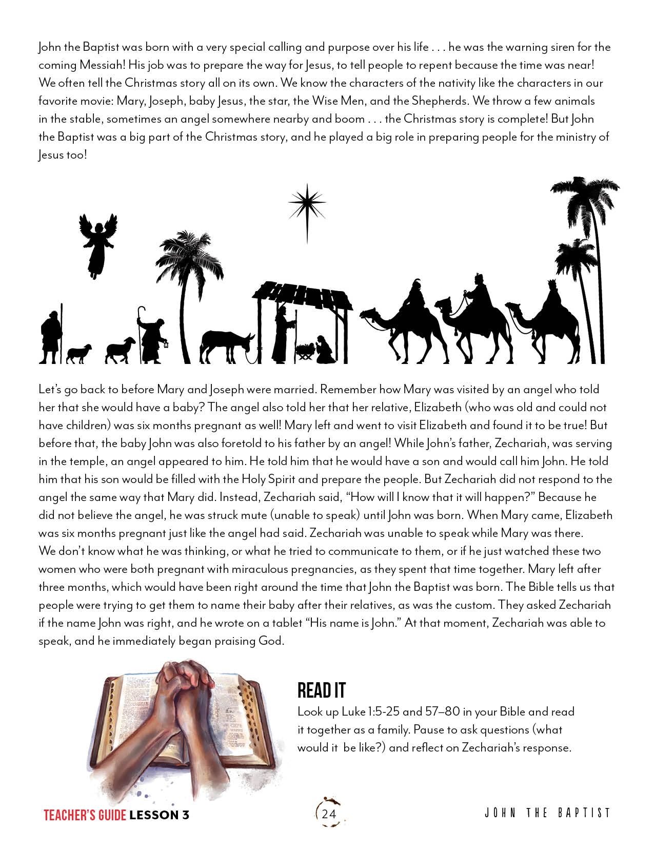 First Christmas Unit (Printed Books)