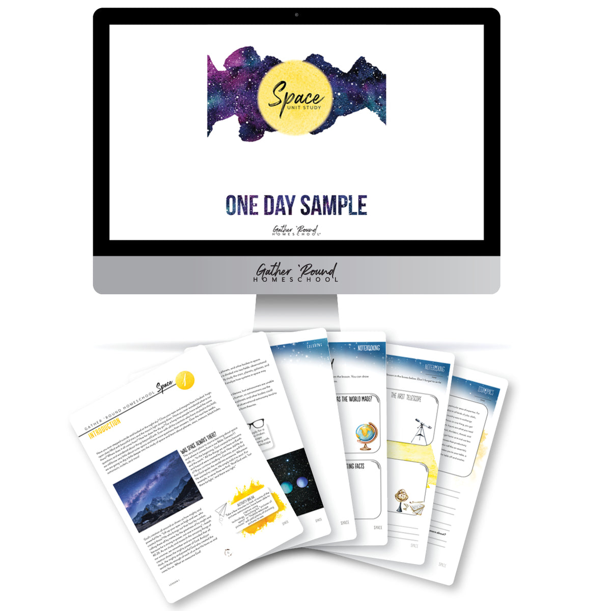 Space One Day Sample Gather 'Round Homeschool USA