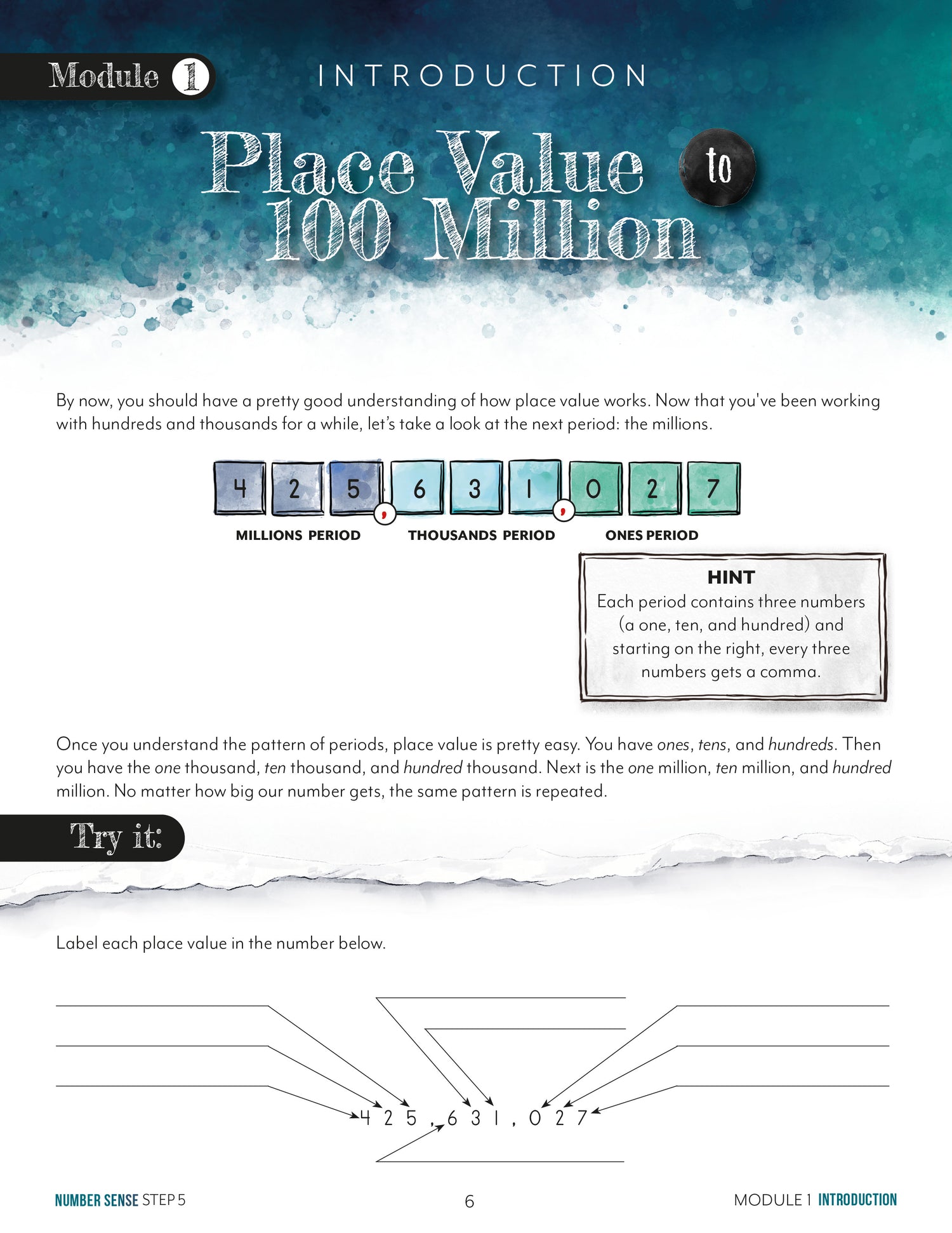 Modular Math: Number Sense (Printed Books)