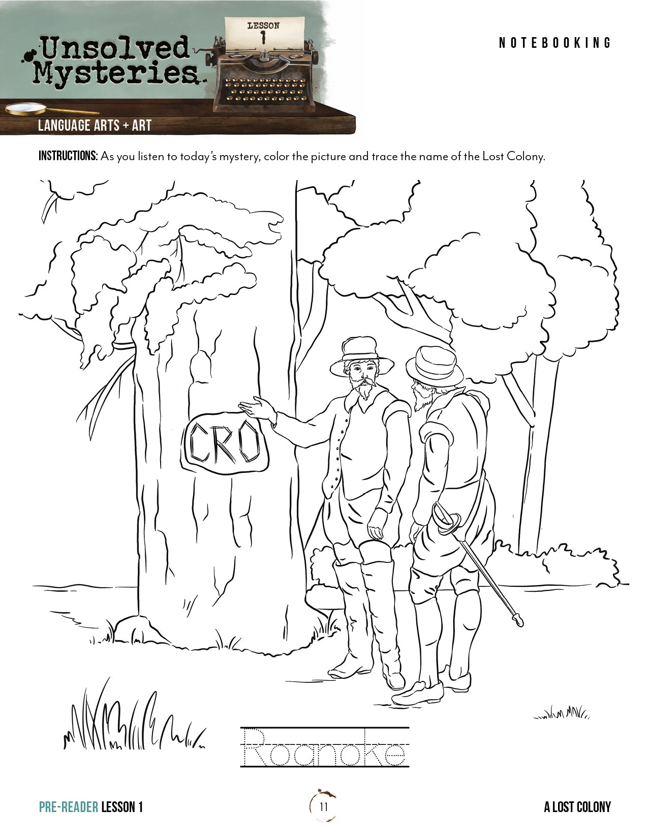 Unsolved Mysteries Unit (Printed Unit)