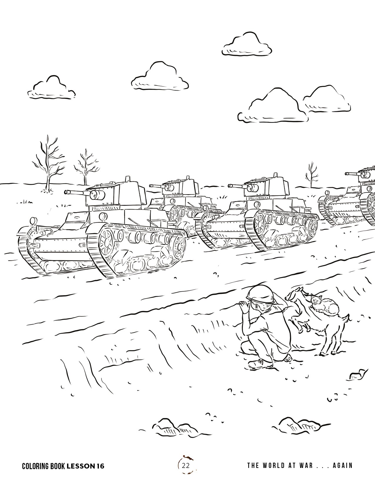 US History 4 Coloring Book (Printed)