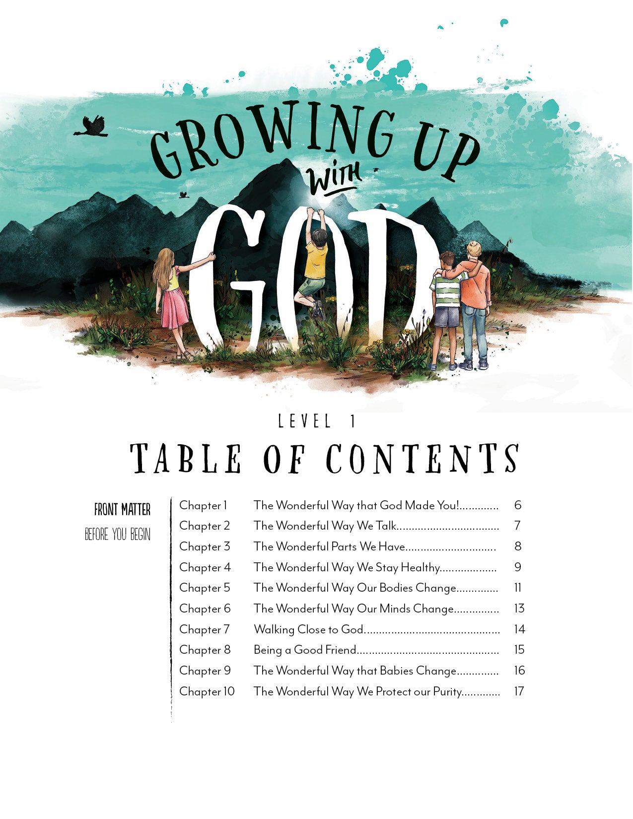 Growing Up with God Unit (Printed Books)