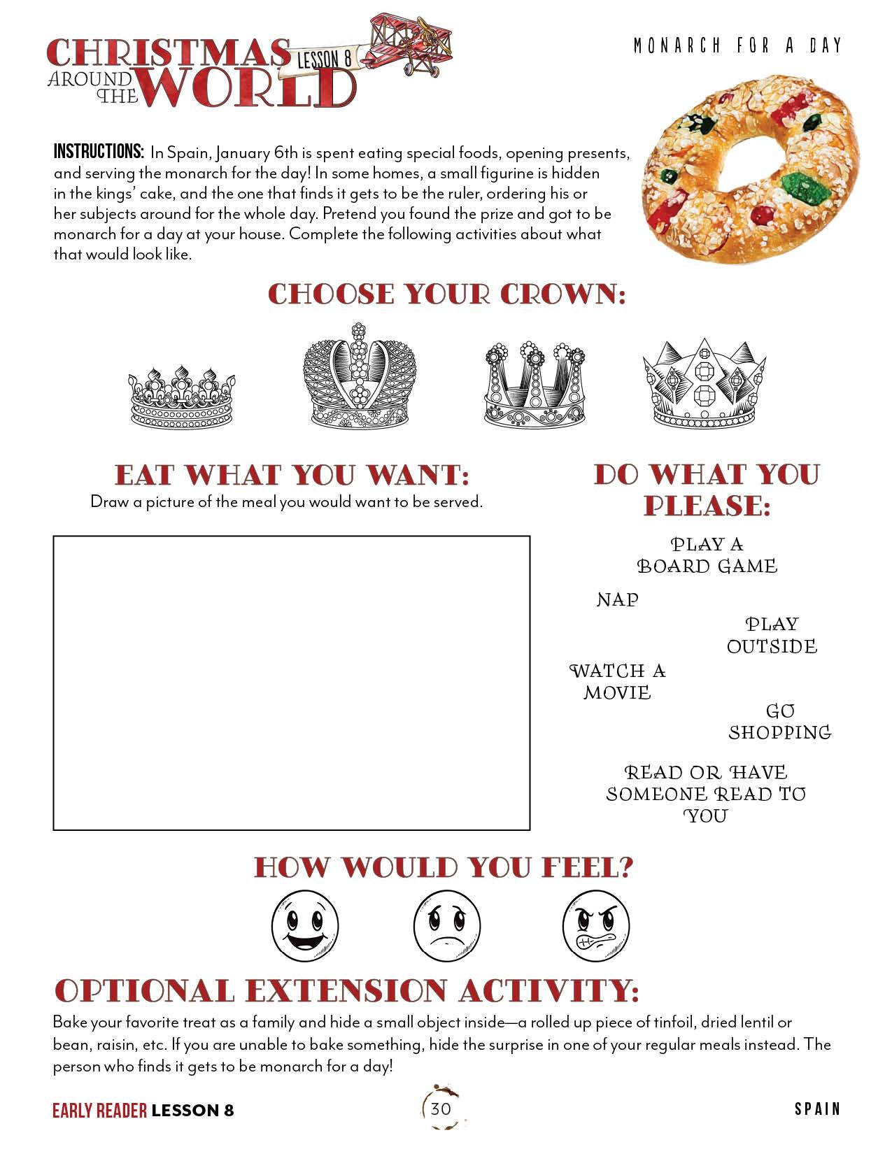 Christmas Around the World Unit (Printed Books)