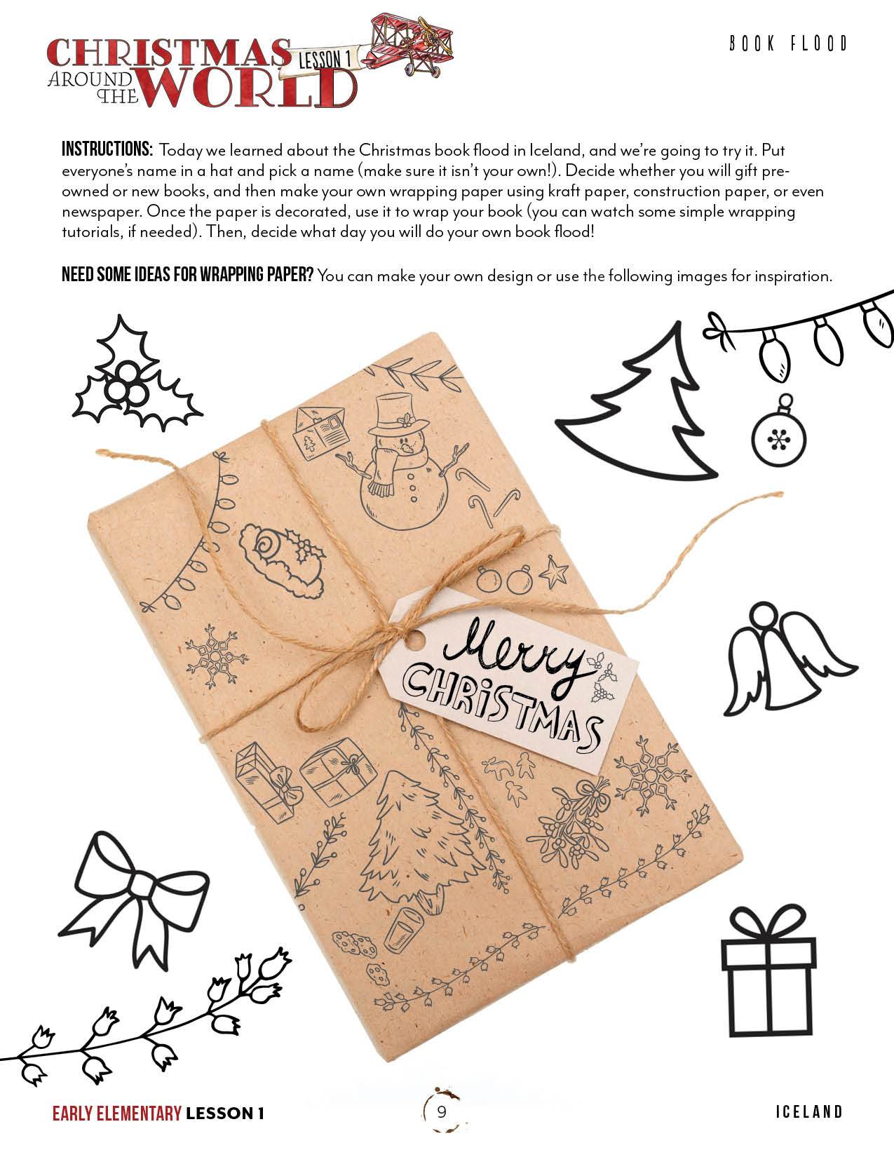 Christmas Around the World Unit (Printed Books)