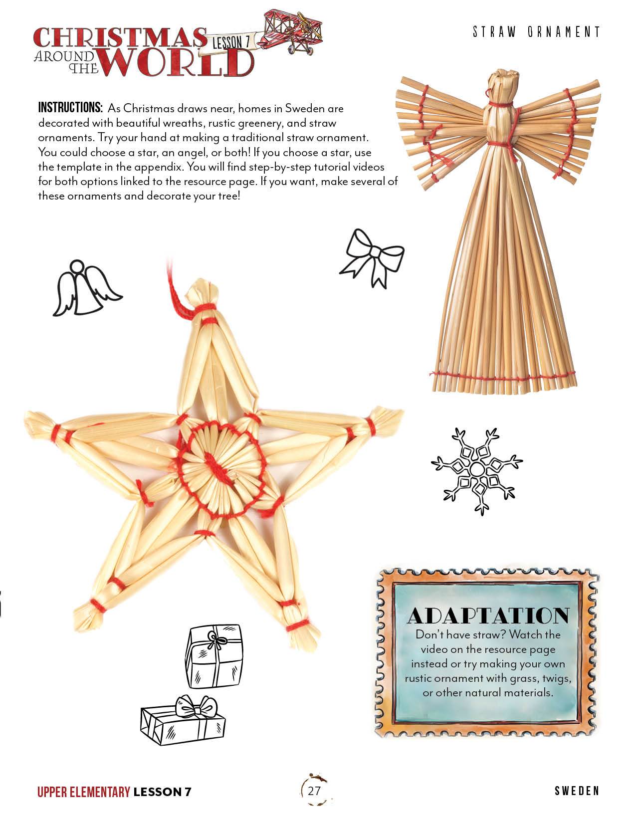 Christmas Around the World Unit (Printed Books)