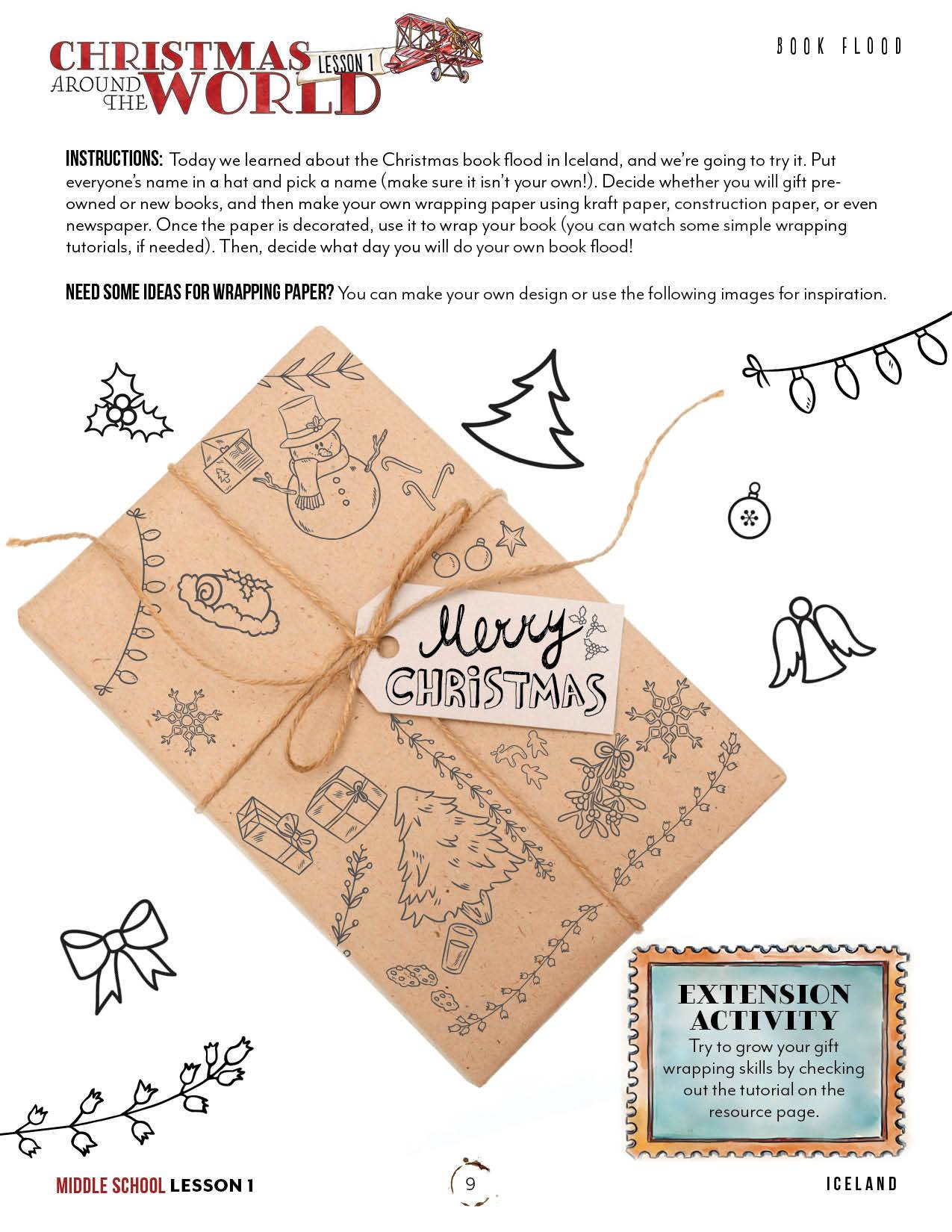 Christmas Around the World Unit (Printed Books)