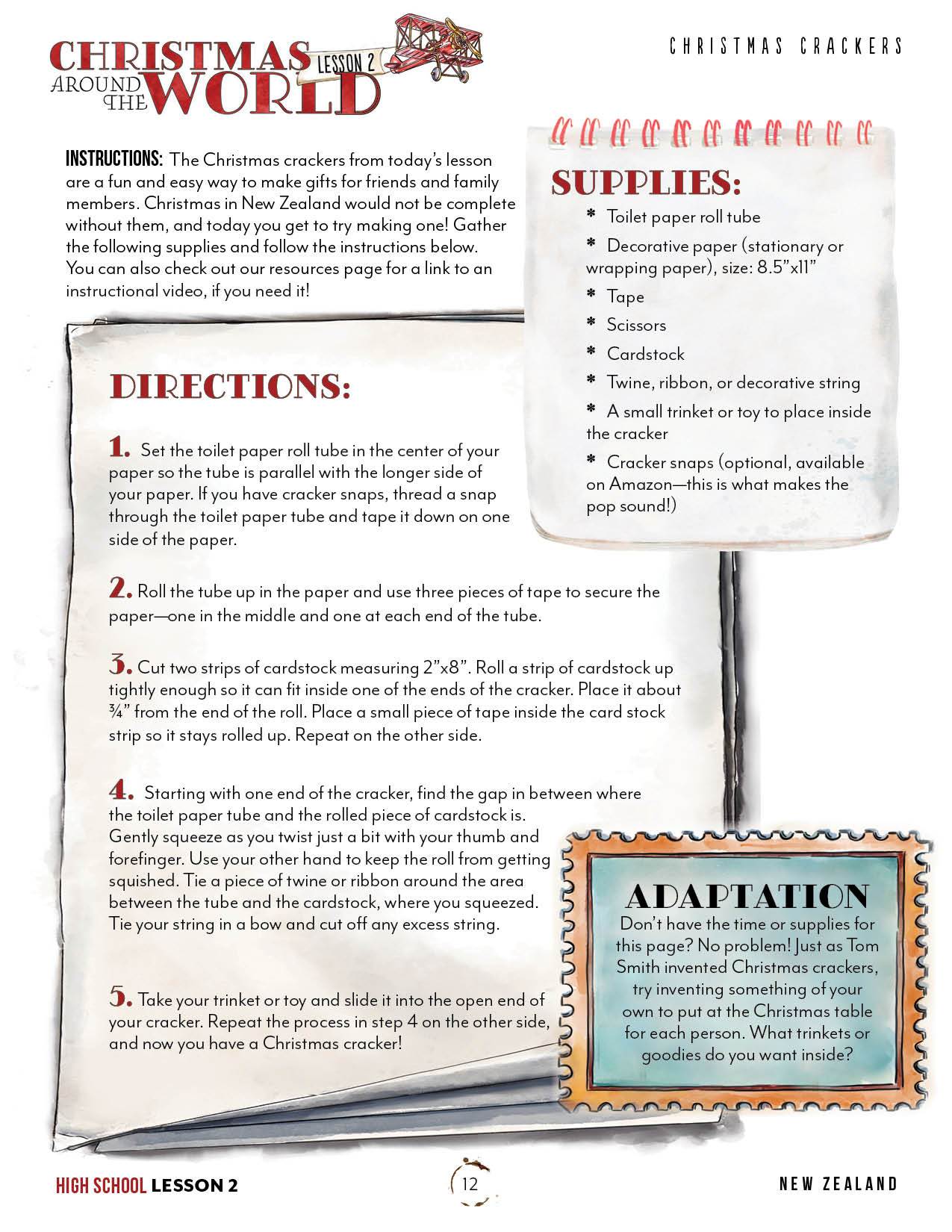 Christmas Around the World Unit (Printed Books)