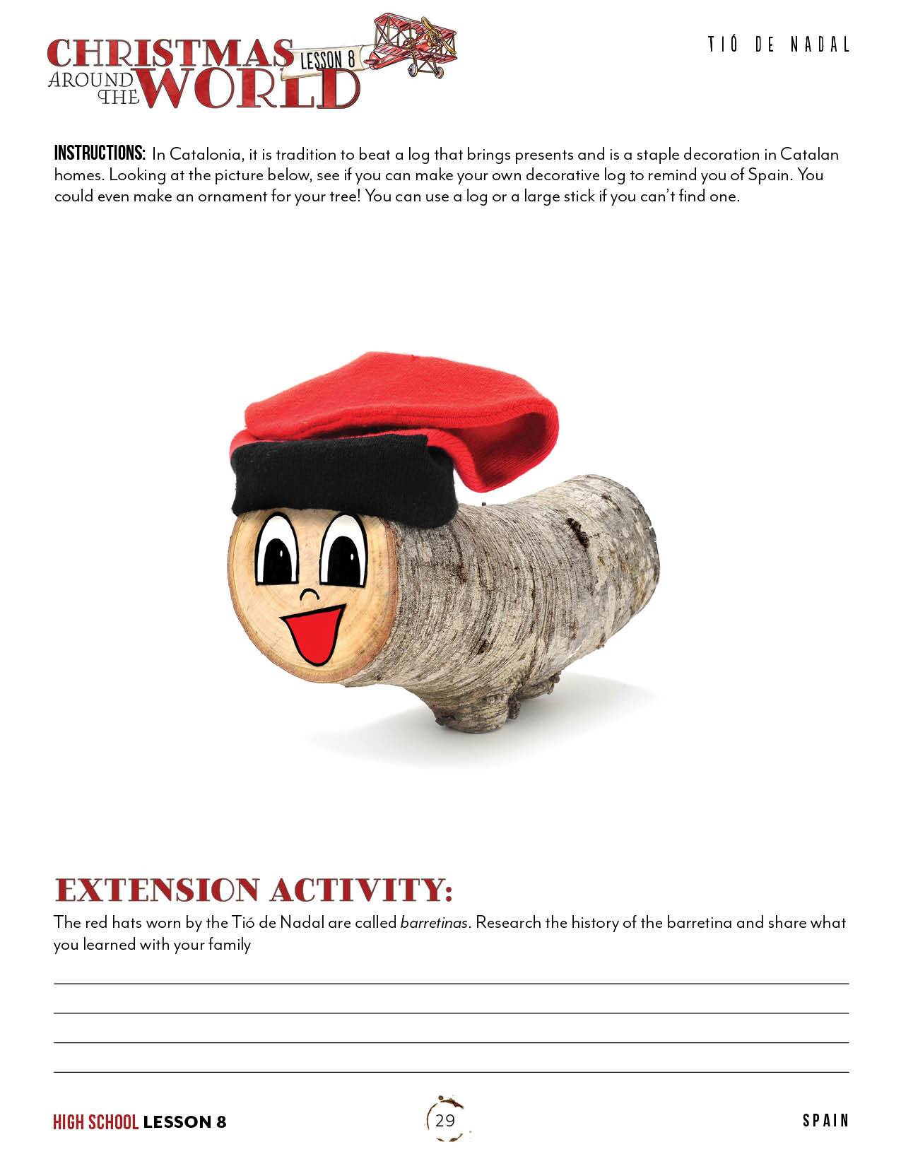 Christmas Around the World Unit (Printed Books)