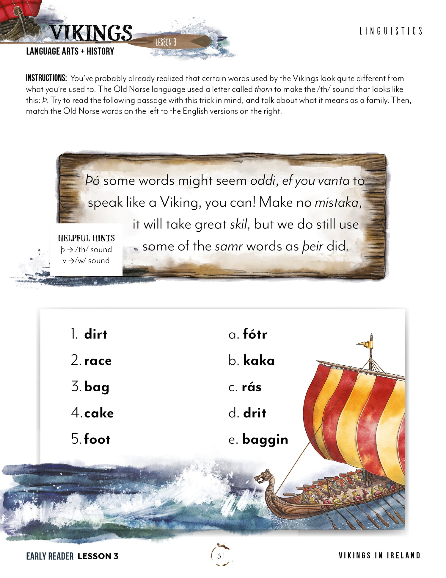 Vikings Unit (Printed Books)