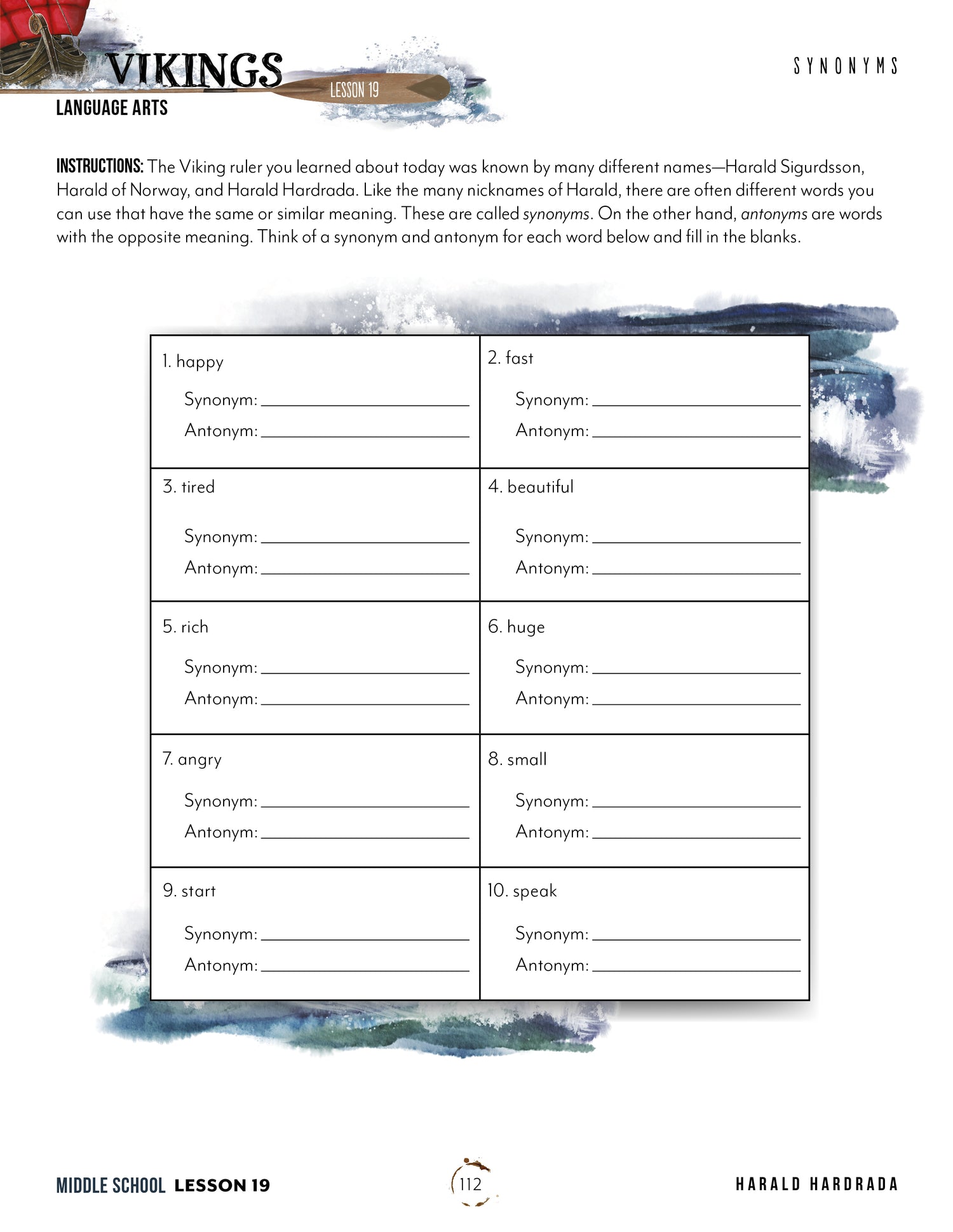 Vikings Unit (Printed Books)