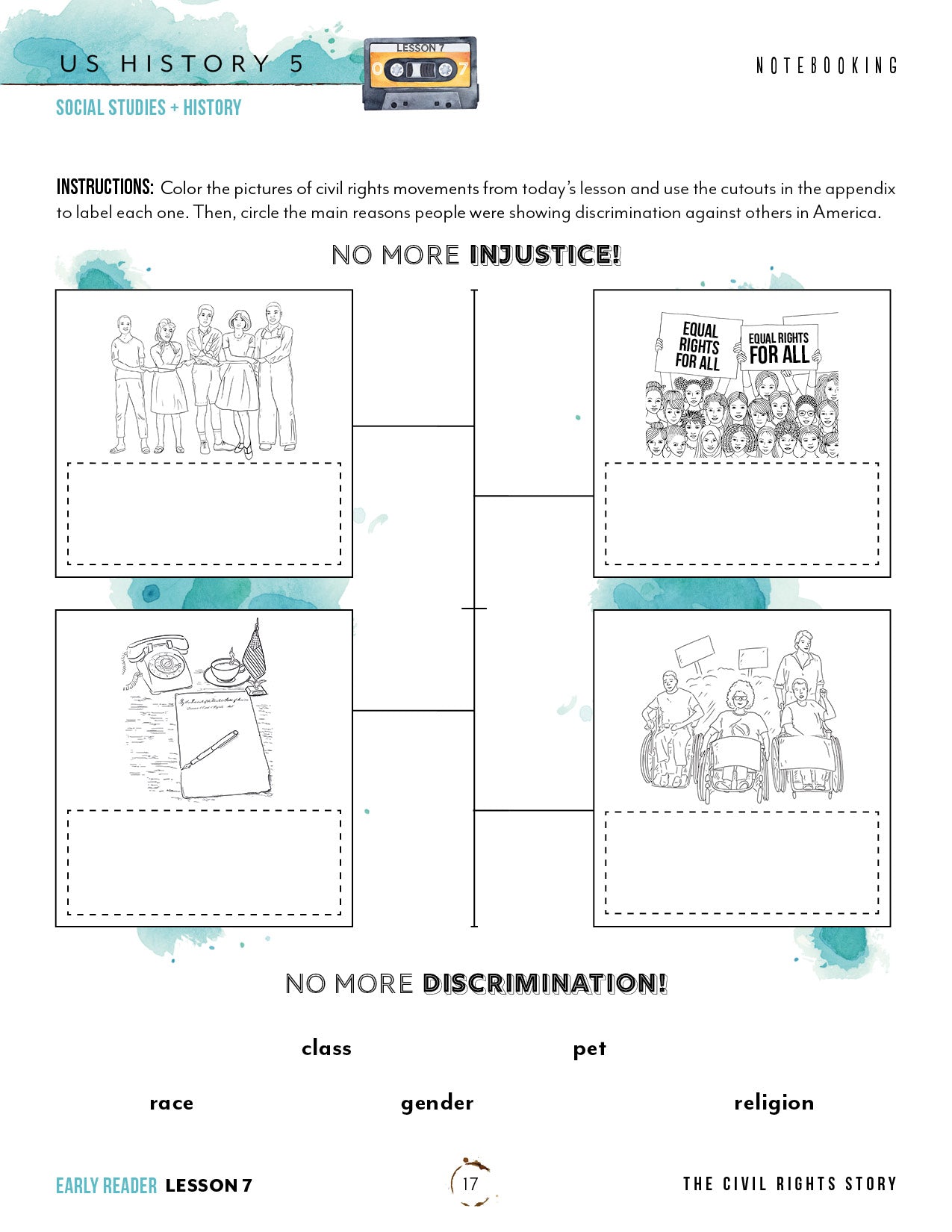 US History 5 Unit (Printed Books)