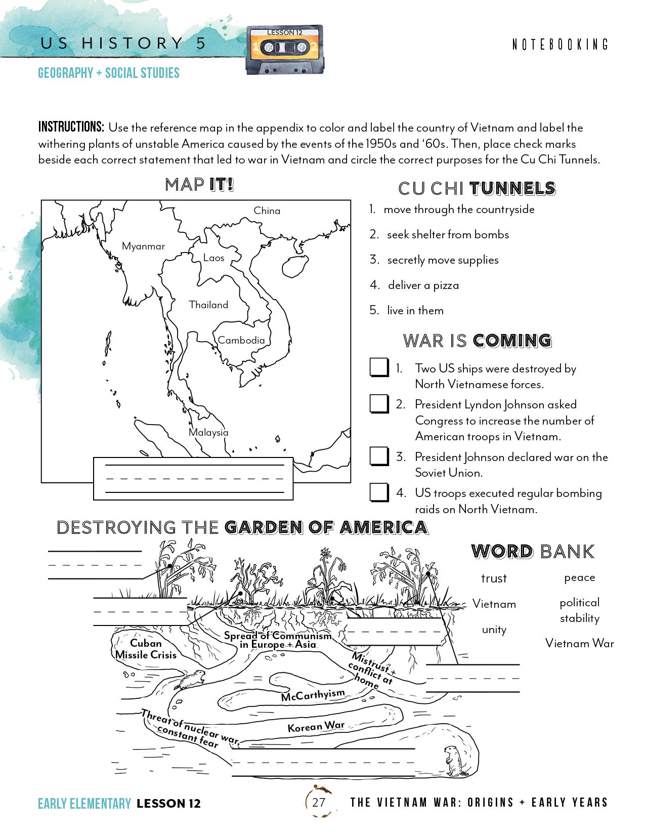 US History 5 Unit (Printed Books)