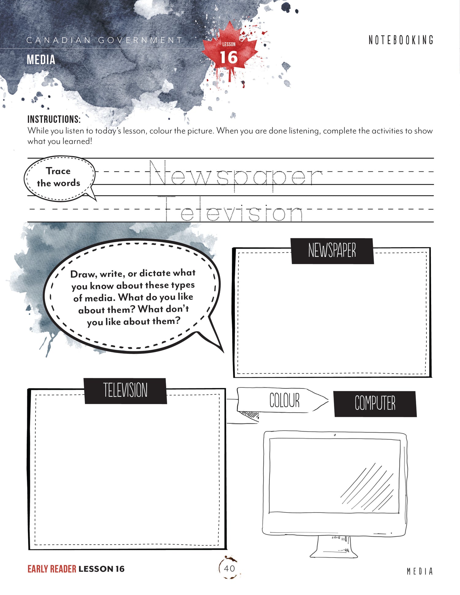 Canadian Government Unit (Printed Books)