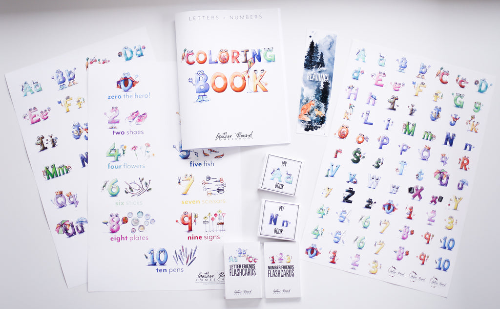 Letters + Numbers Printed Expansion Pack