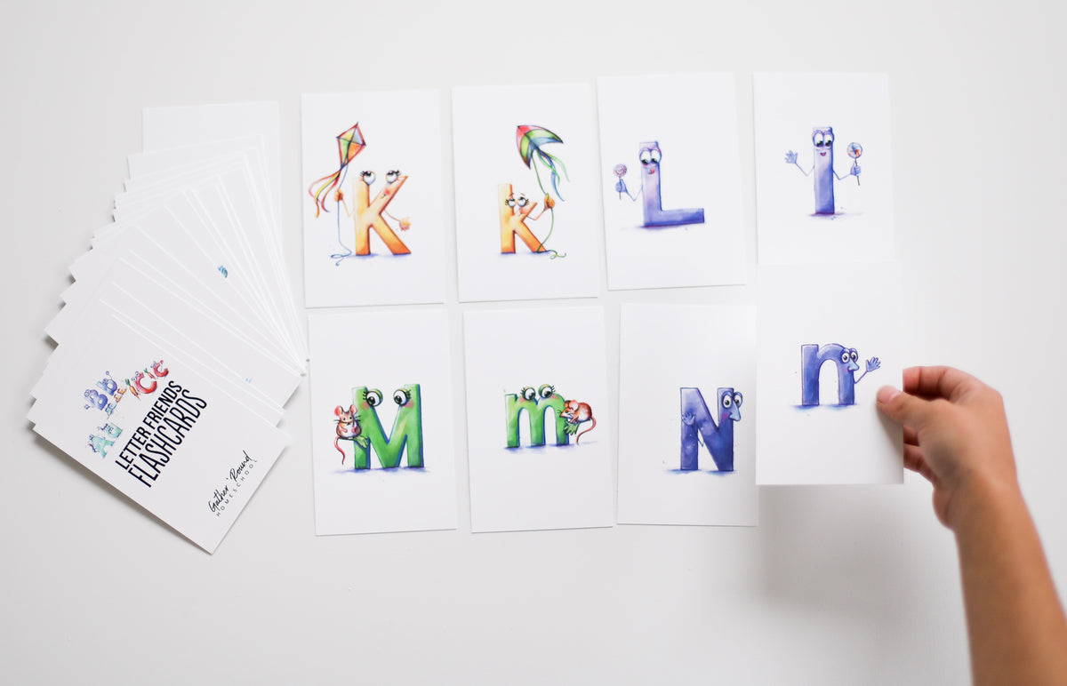 Letters + Numbers Printed Expansion Pack Gather 'Round Homeschool USA