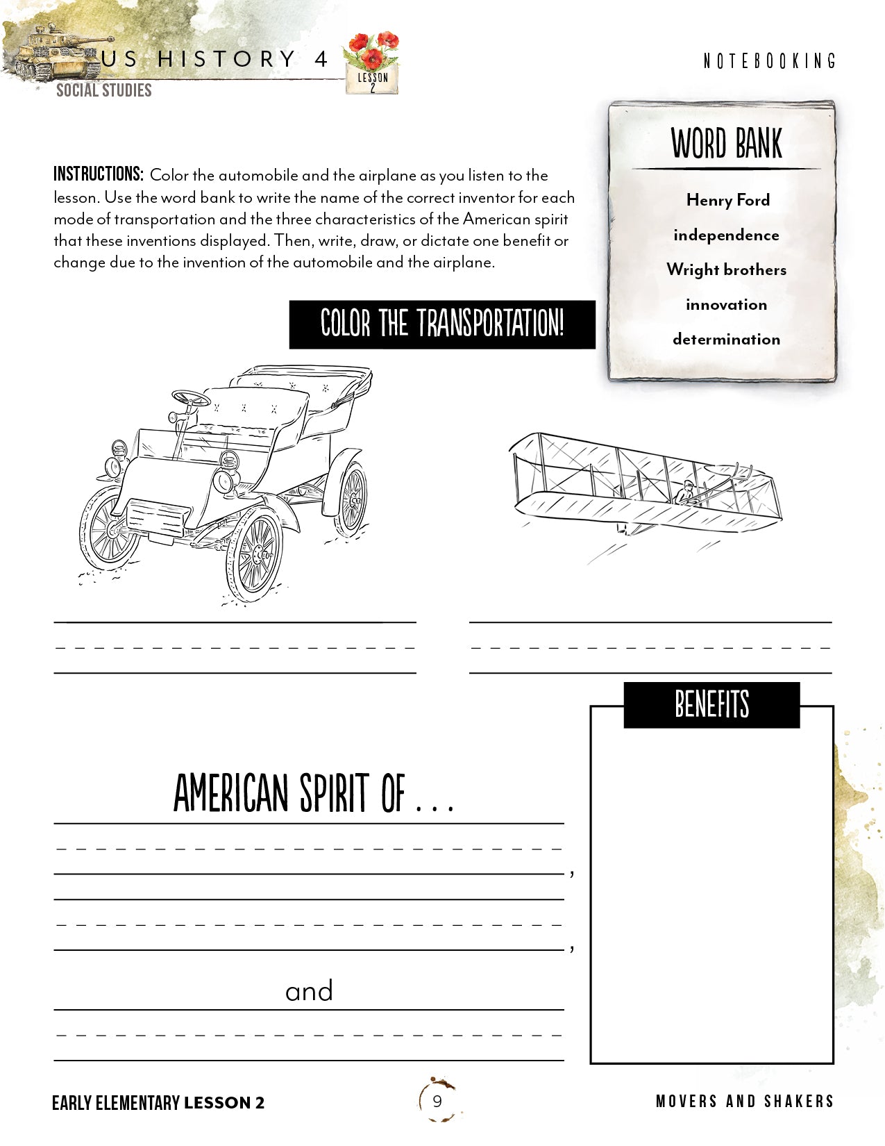 US History 4 Unit (Printed Books)