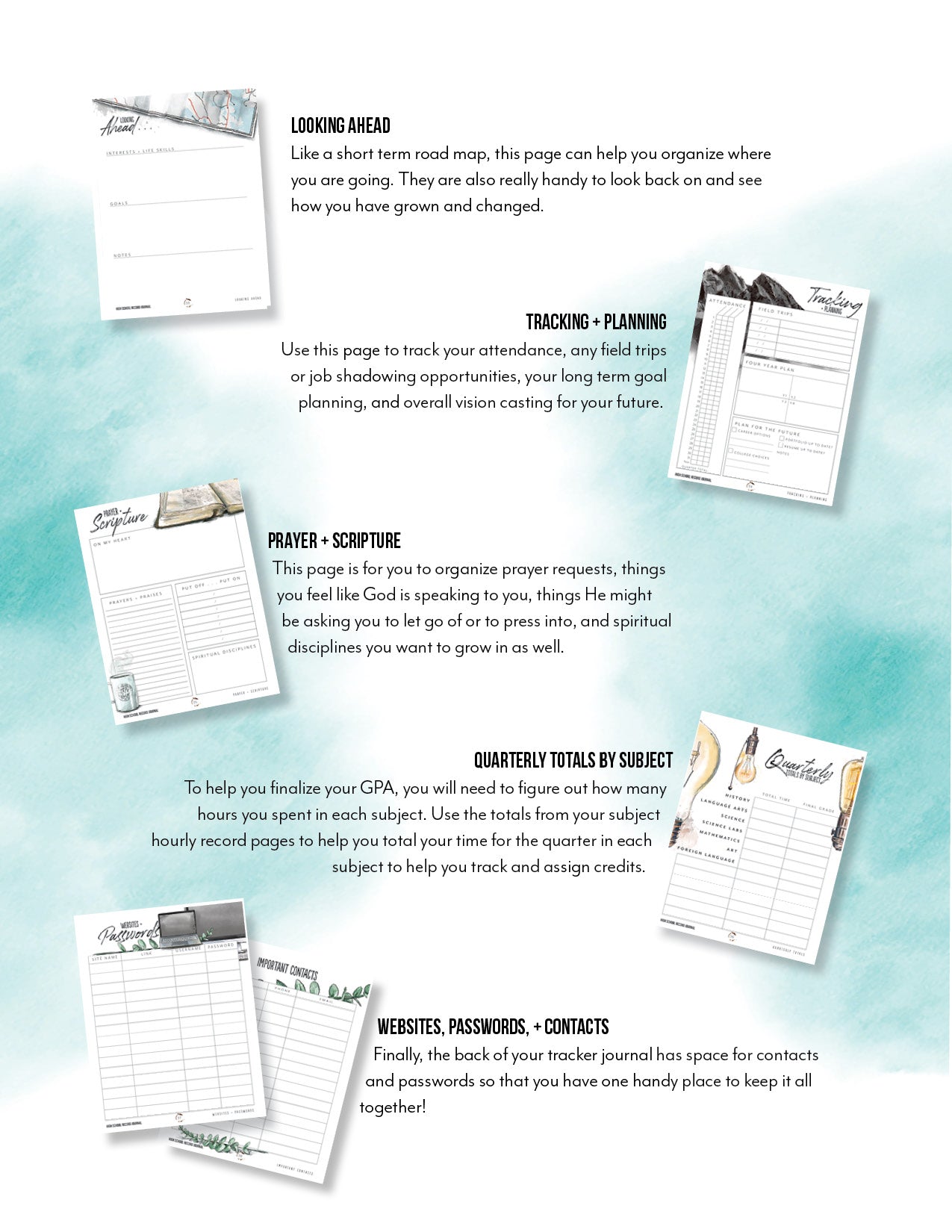 Student Tracker Journal (Printed Book)