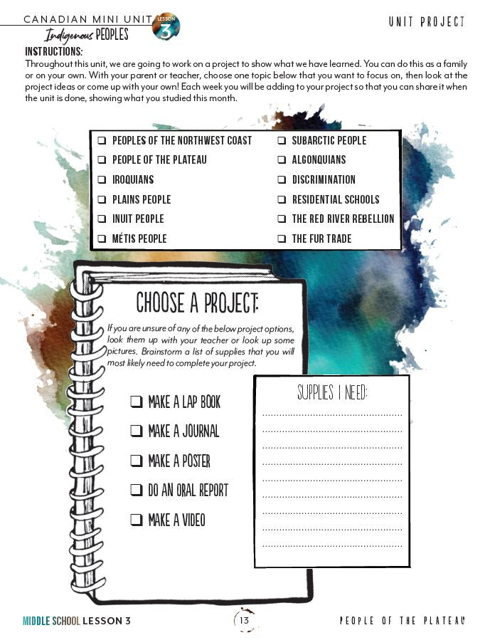 Indigenous Peoples Unit (Printed Books)