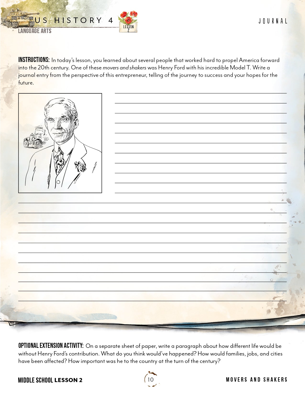 US History 4 Unit (Printed Books)