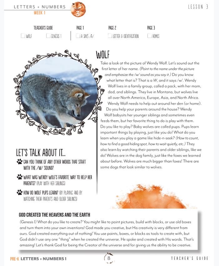 Letters + Numbers 1: Digital Bundle