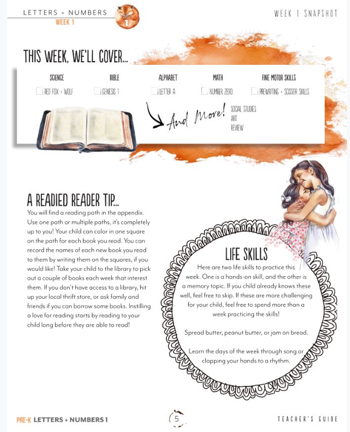 Letters + Numbers 1: Printed Books