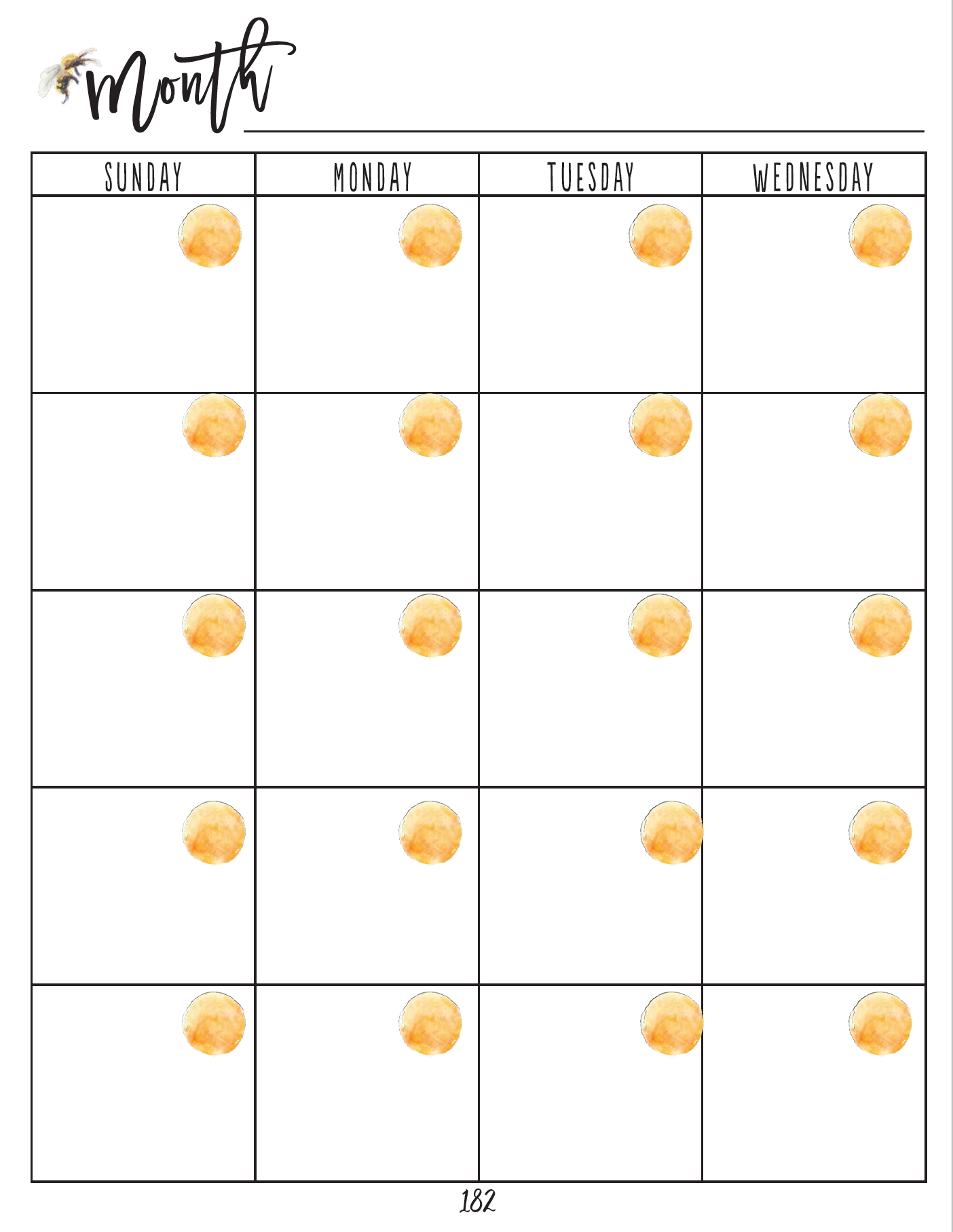 Gather 'Round Undated Full Year Planner (Printed)