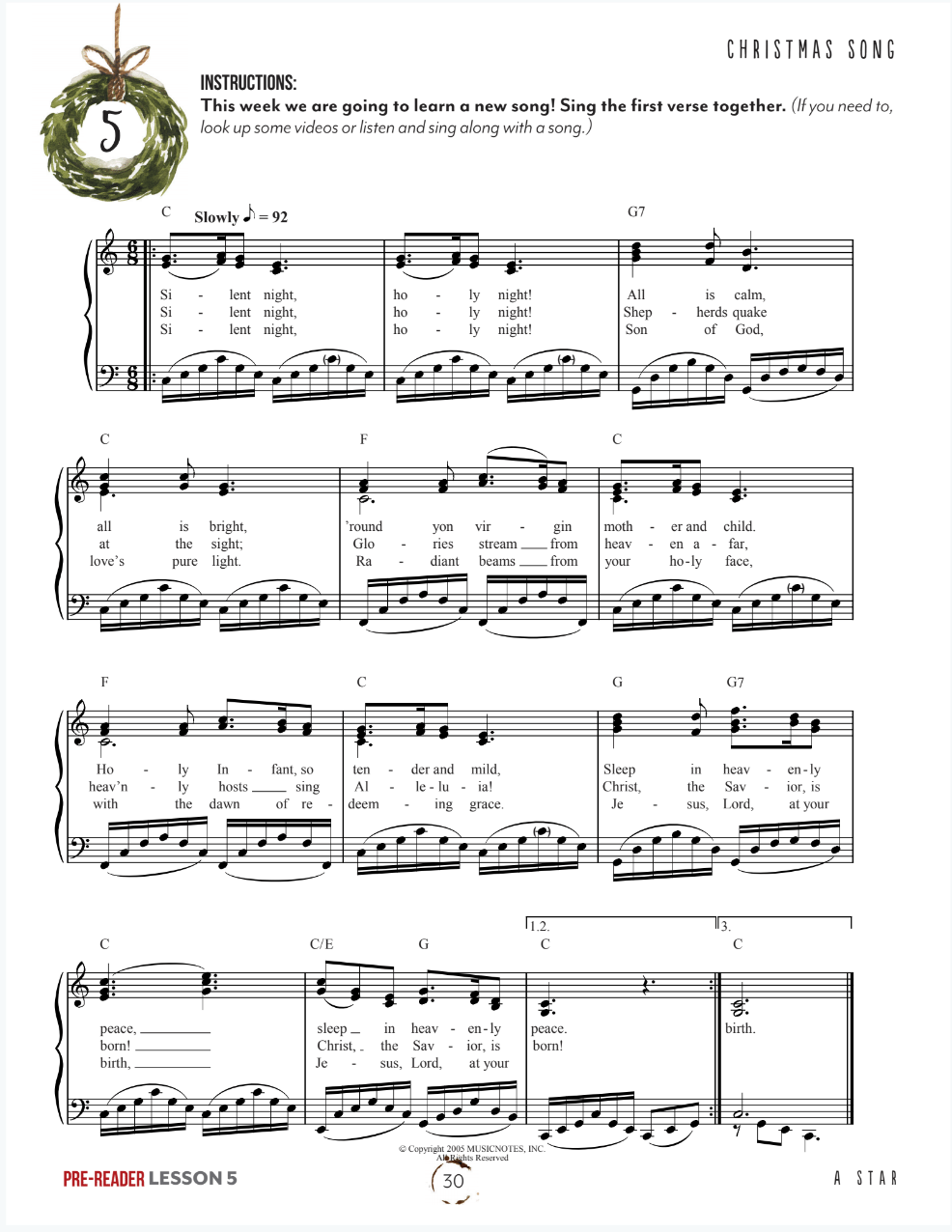 First Christmas Unit (Printed Books)