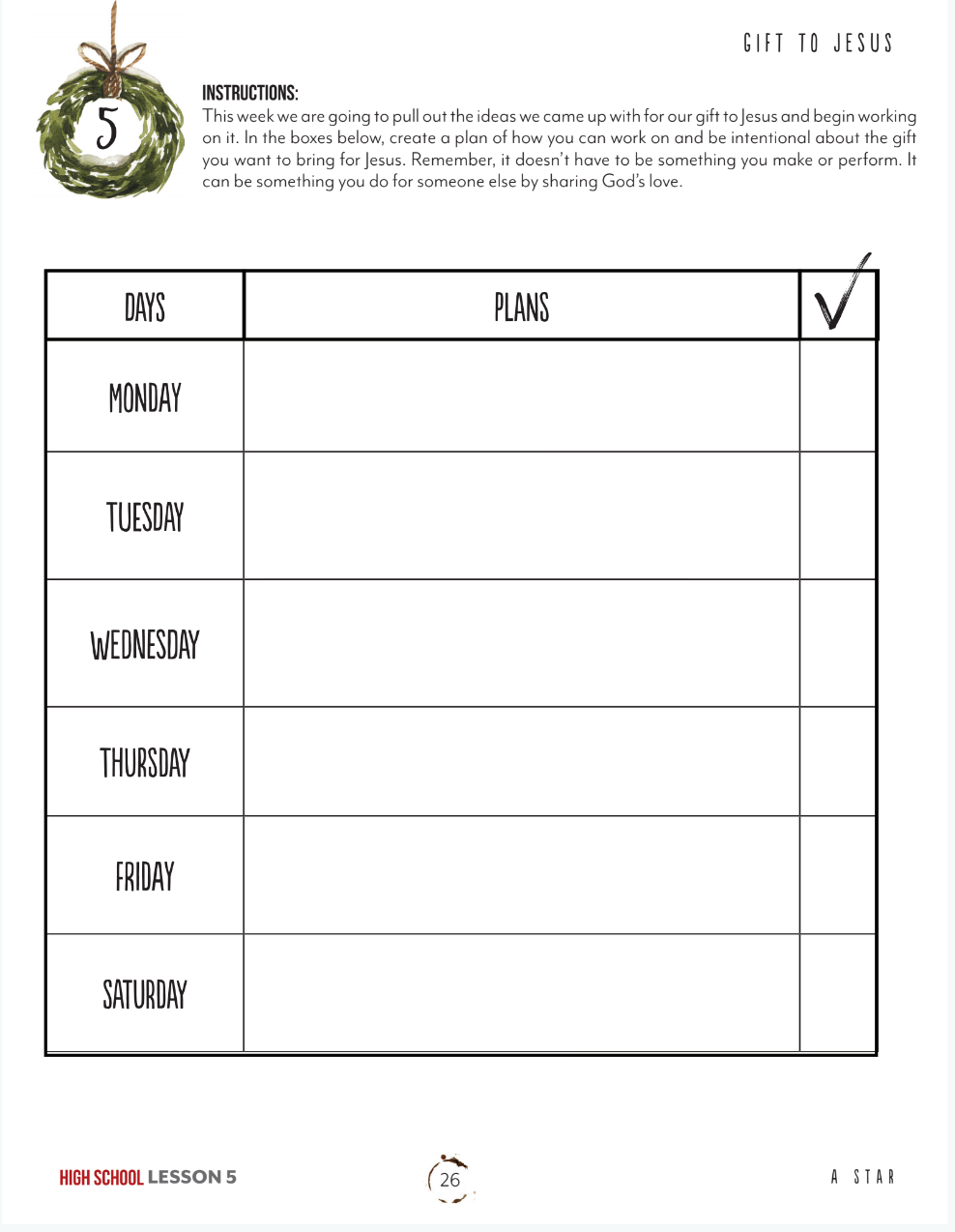 First Christmas Unit (Printed Books)