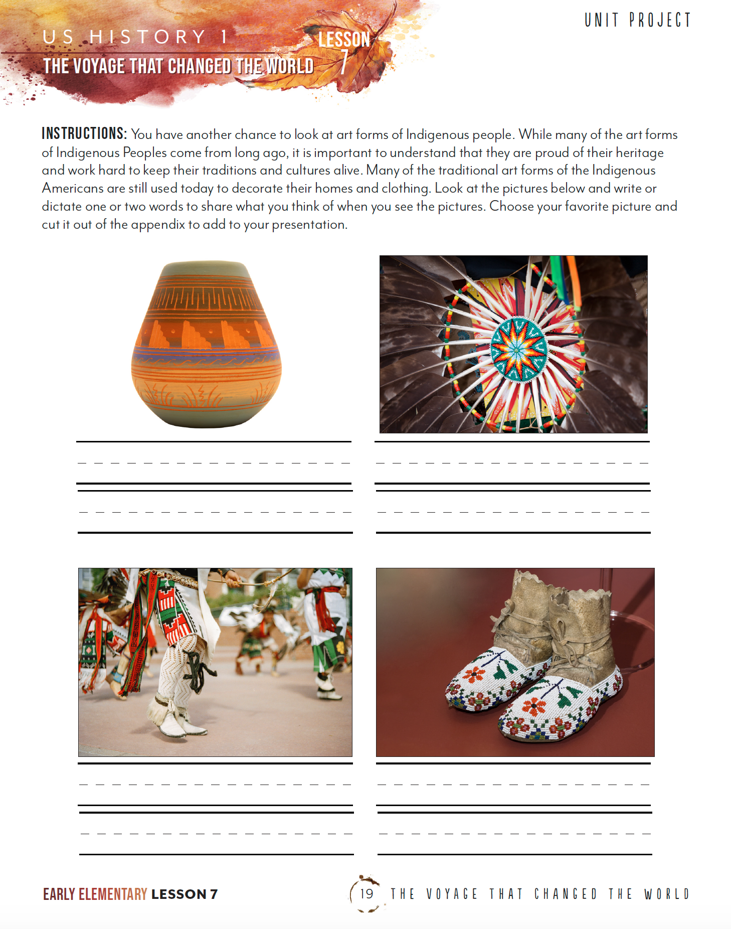 US History 1 Unit (Digital Bundles)