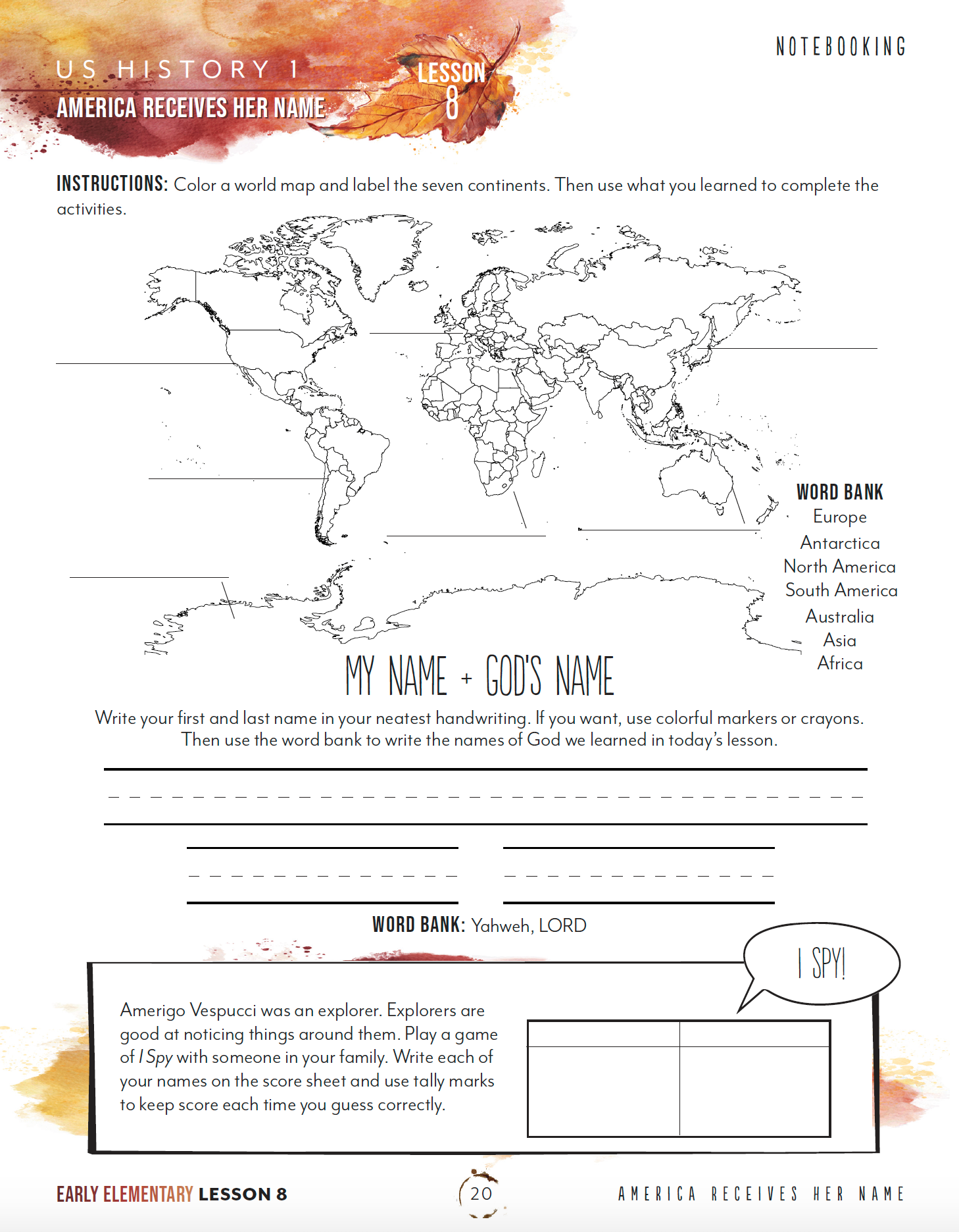 US History 1 Unit (Digital Bundles)