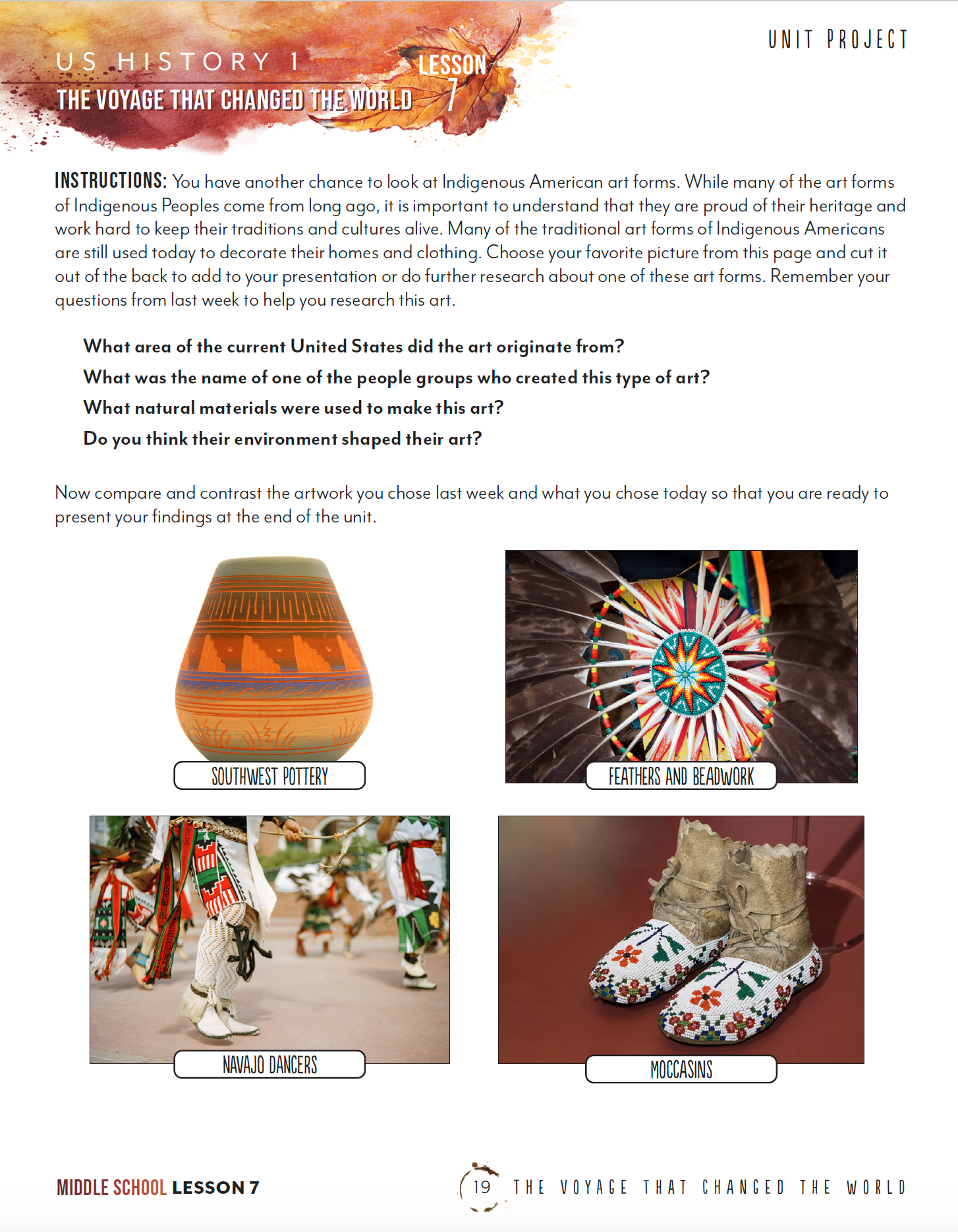 US History 1 Unit (Printed Books)