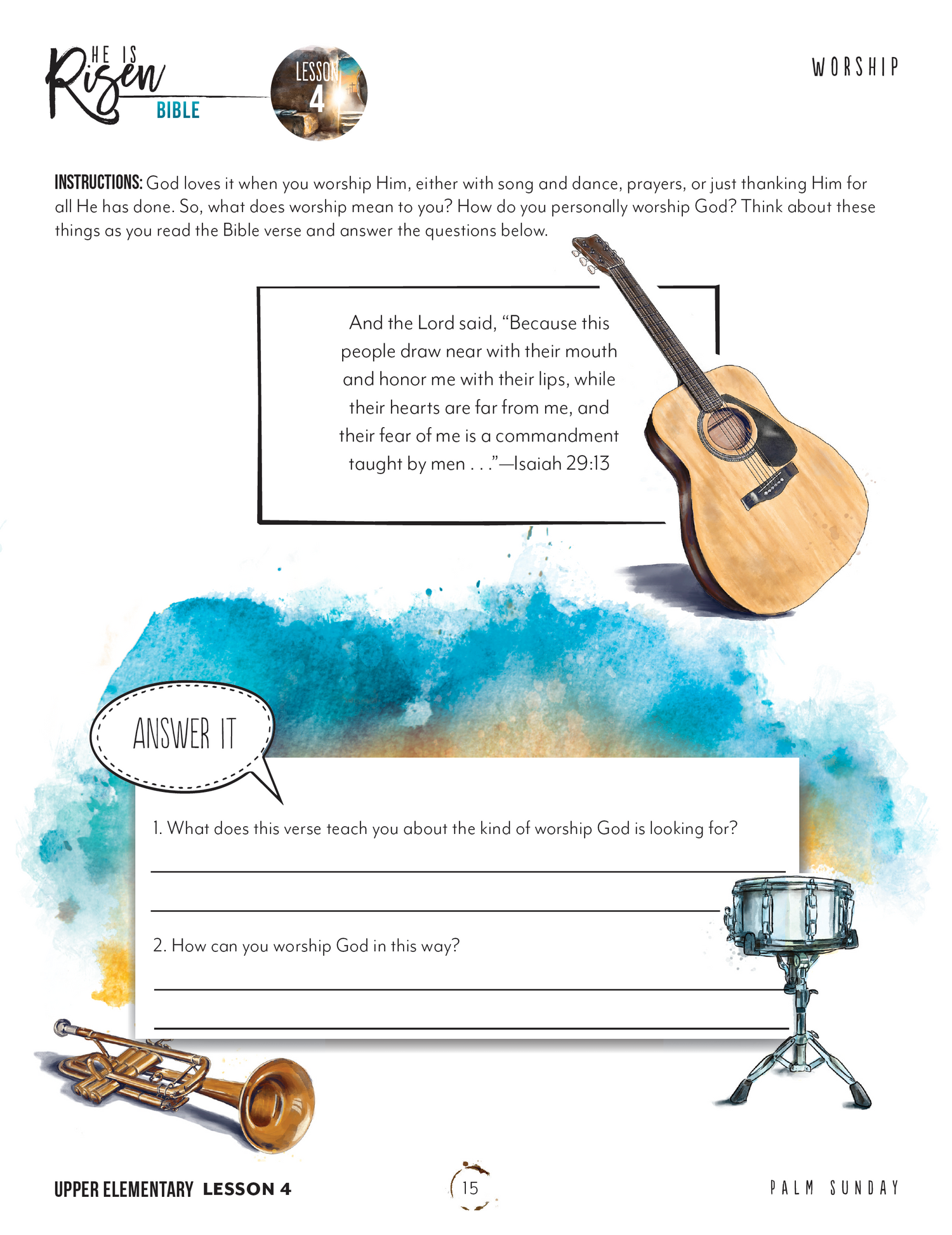 Easter Unit (Printed Books)