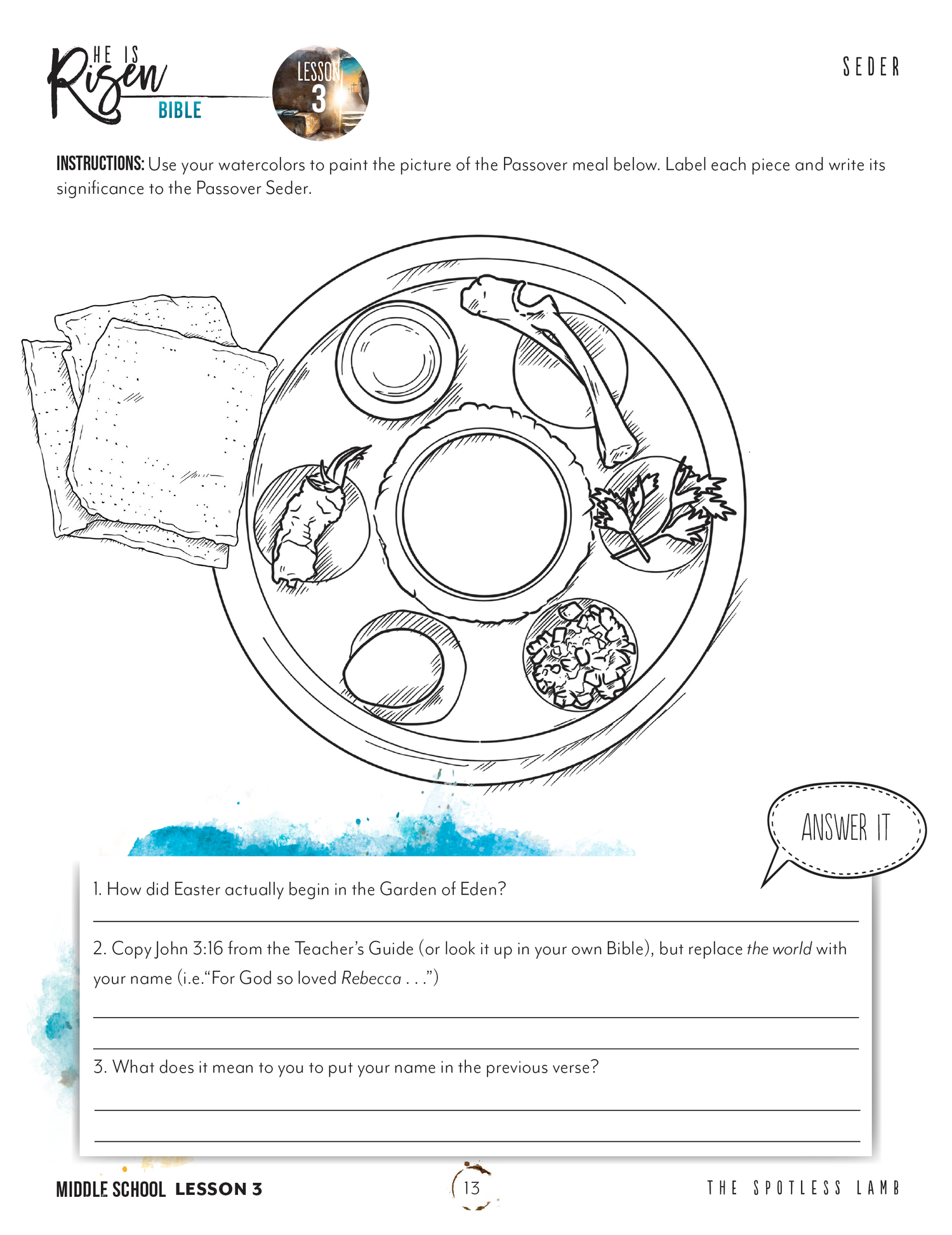 Easter Unit (Printed Books)