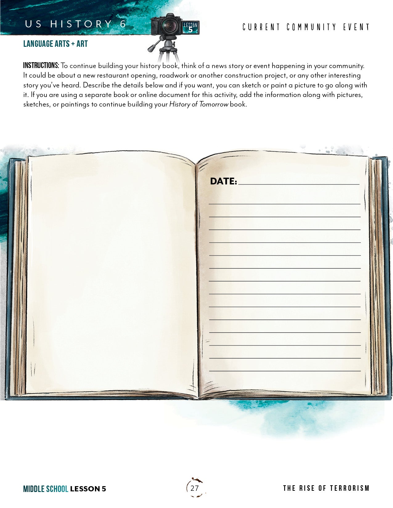 US History 6 Unit (Printed Books)