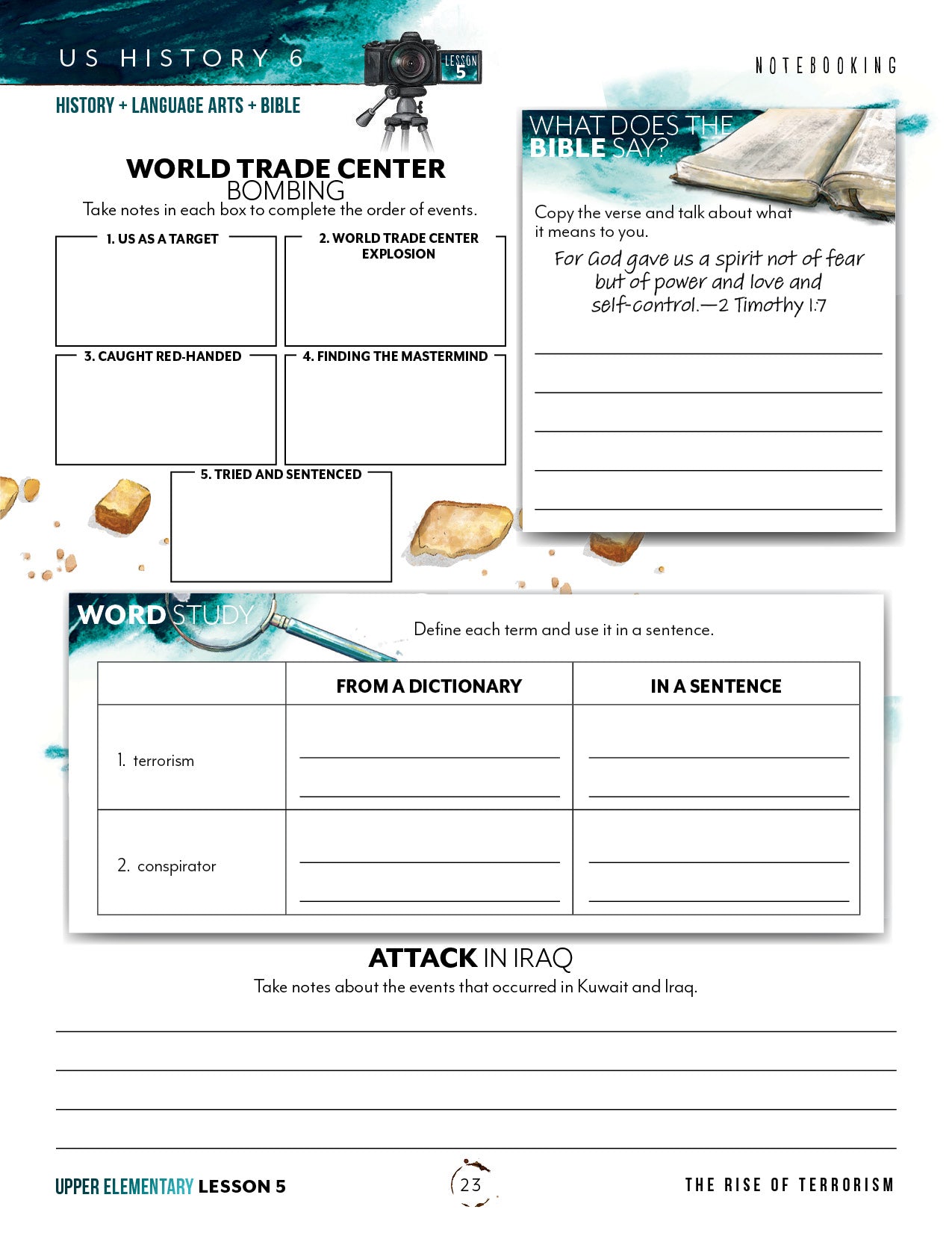 US History 6 Unit (Printed Books)