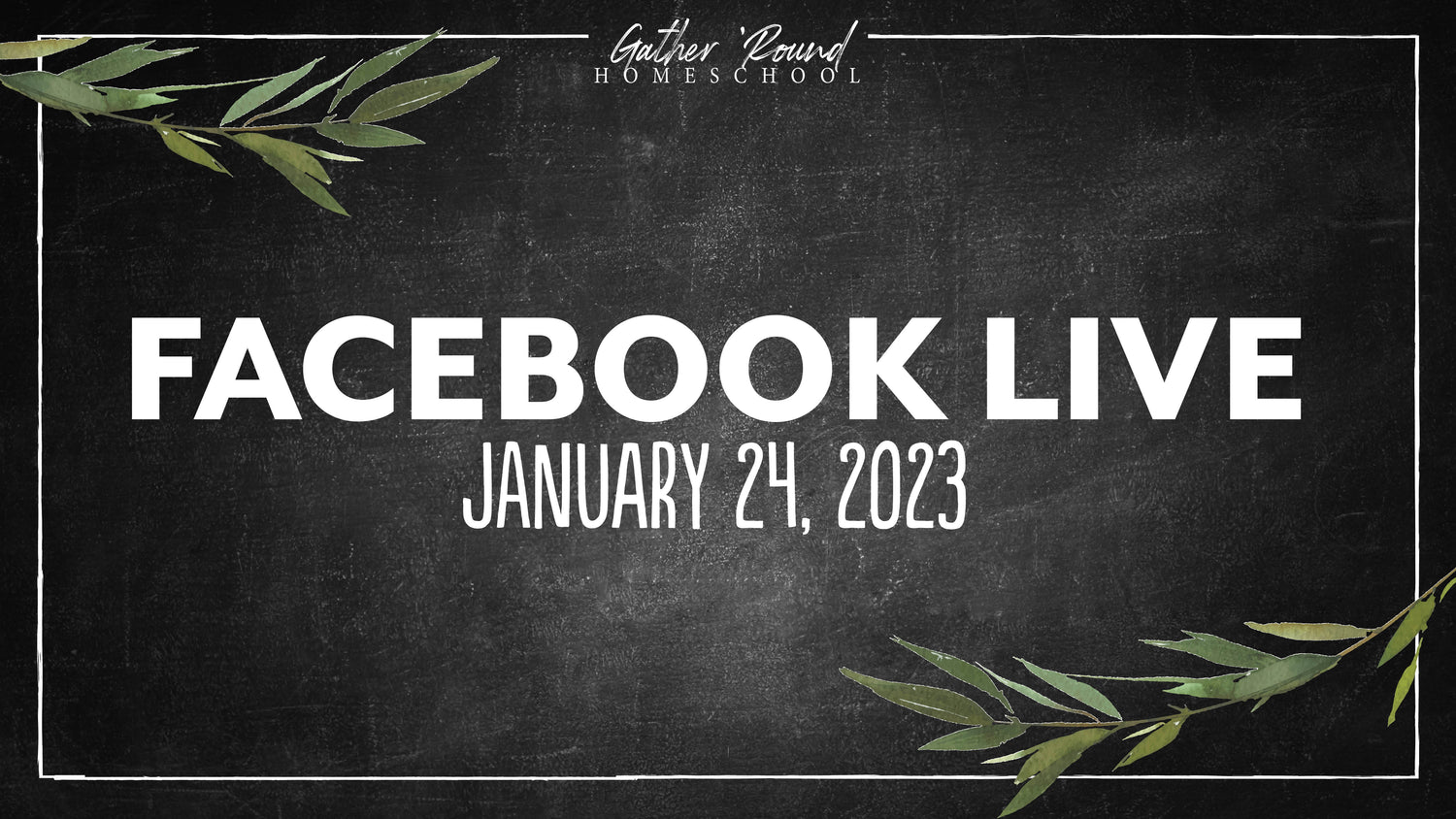 LIVE Chat 1/24/23: How to homeschool multiple ages with Gather 'Round + some updates!