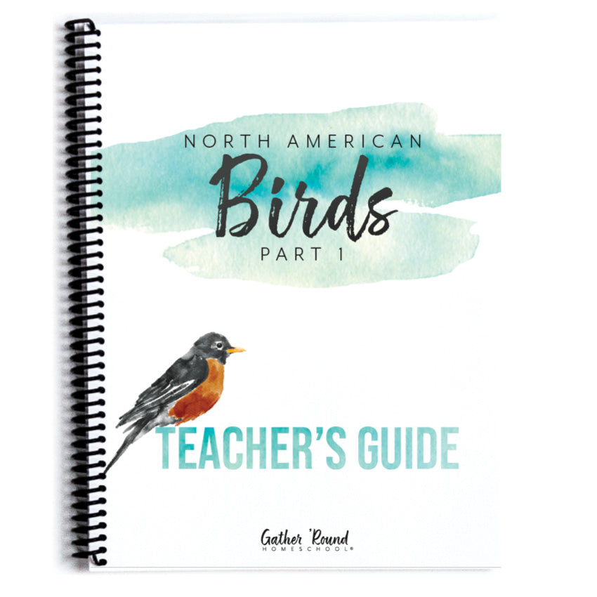 North American Birds Part 1 homeschool unit study curriculum collection