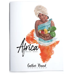 Africa homeschool unit study Printed Recipe Book