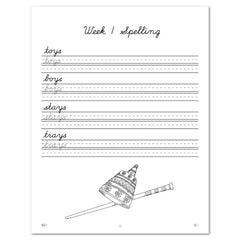 Ancient Civilizations homeschool unit study digital cursive student book week 1 spelling