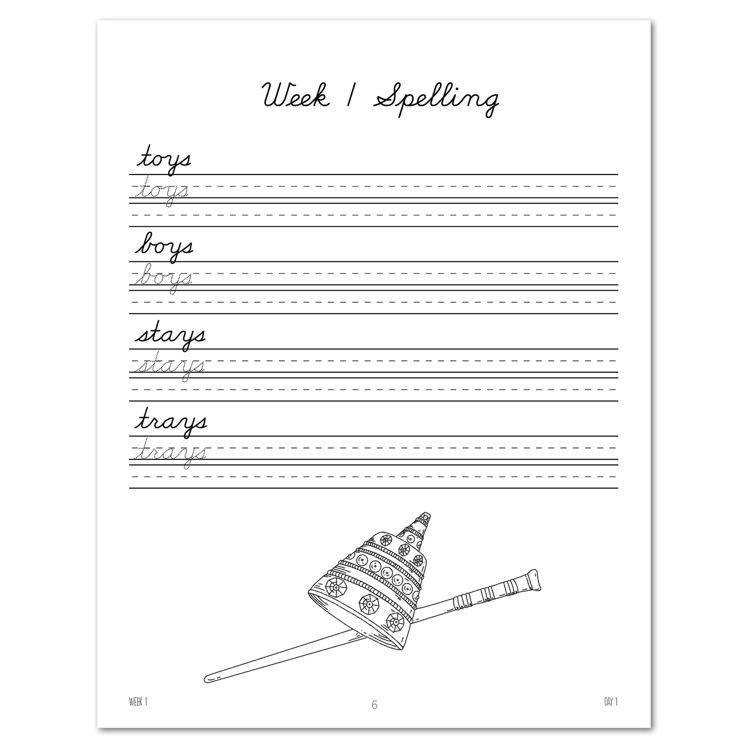 Ancient Civilizations homeschool unit study cursive student book week 1