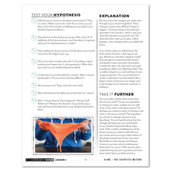 Chemistry Homeschool Unit Study Printed Experiment Book Lesson 1 Slime and the Scientific Method Part 2