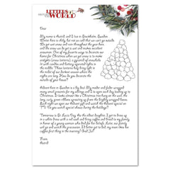 Christmas Around the World Homeschool Unit Study Printed Stationary Pack Letters Around the World Sweeden