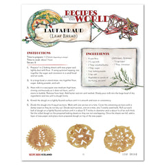 Christmas Around the World Homeschool Unit Study Digital Recipes Around the World Iceland