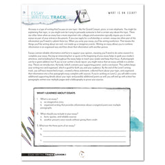 Essay Writing Track Homeschool Unit Study Printed Student Book Lesson 1 What is an Essay?